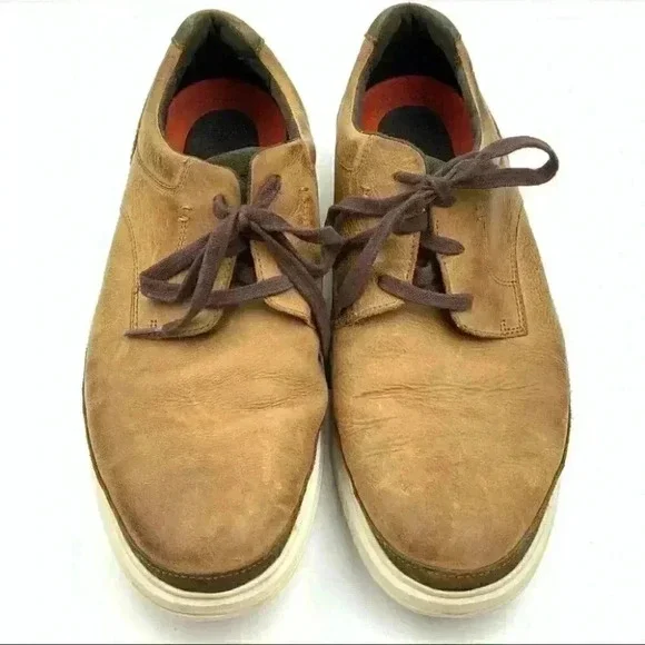 Rockport mens dress sports sz 11 45 brown leather